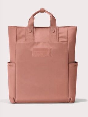 Dagne Dover Blush Warm Dust - a neutral brownish-pink PETRA CONVERTIBLE TOTE